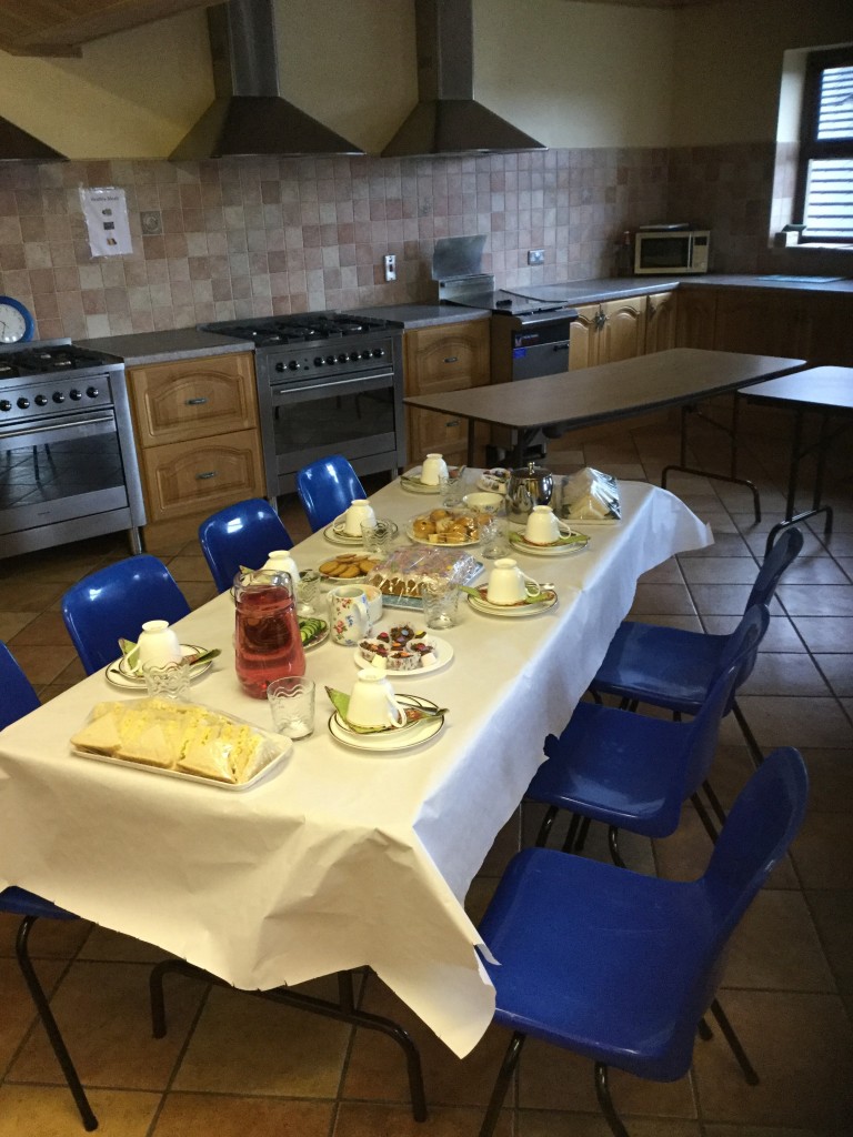 Mrs Watson prepared a sumptuous tea for the Victorian tea party!